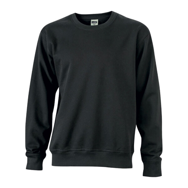 Sweat col rond 80% coton