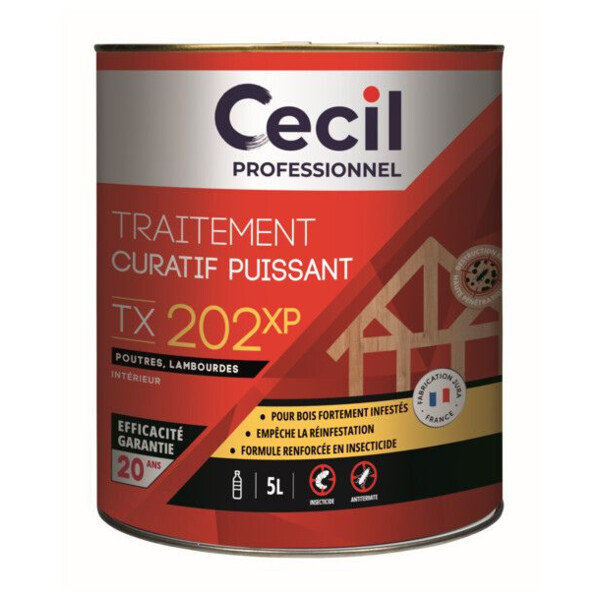 Traitement curatif puissant cecil tx202xp