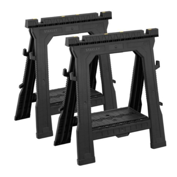 Treteaux pliables 450kg lot de 2 pcs - stst1-70713