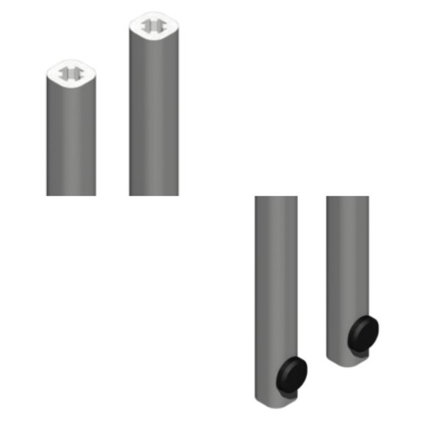 Tringle crémone 2 x 1250mm