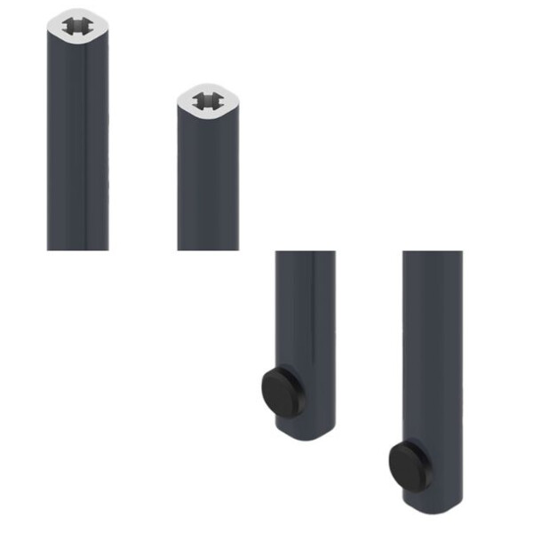 Tringle crémone 2 x 1250mm