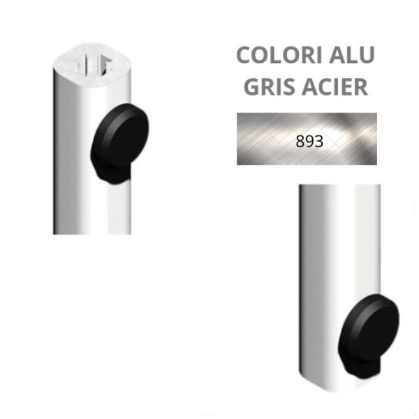 Tringle crémone 2500mm