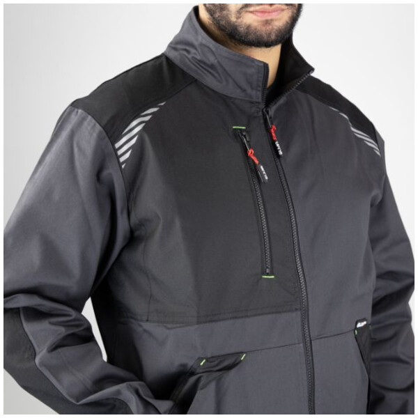 Veste cyclope gris sombre/noir