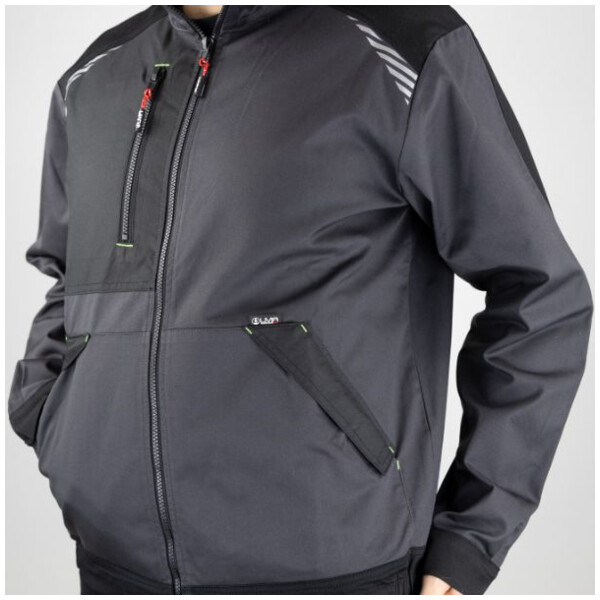 Veste cyclope gris sombre/noir