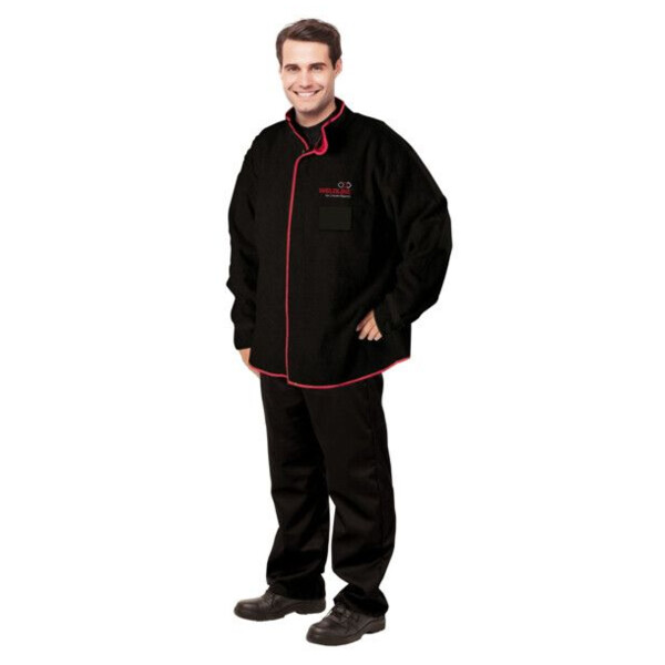 Veste de soudeur croute de cuir