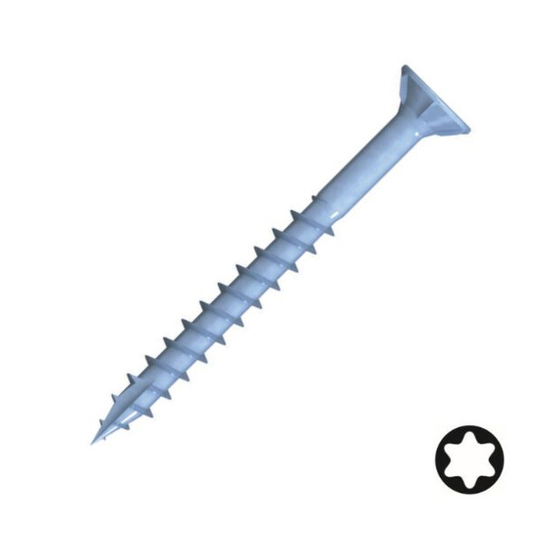 Vis agglo r2+ tf fp torx acier zingue