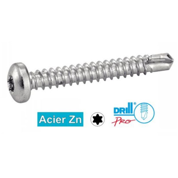 Vis autoforeuse tc zinguee tx