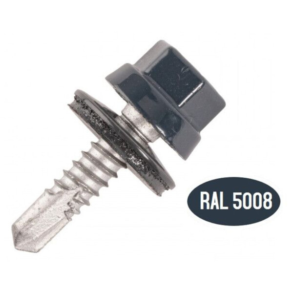 Vis fixation placage bac acier sur fer z