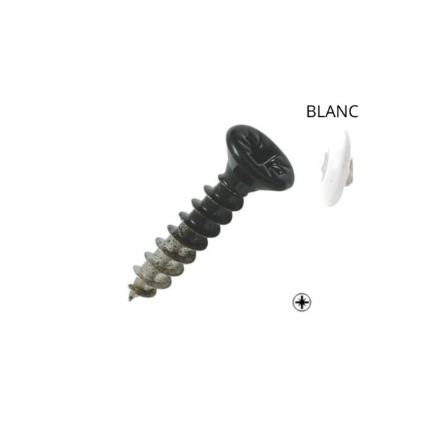 Vis inox tête fraisée pozidriv