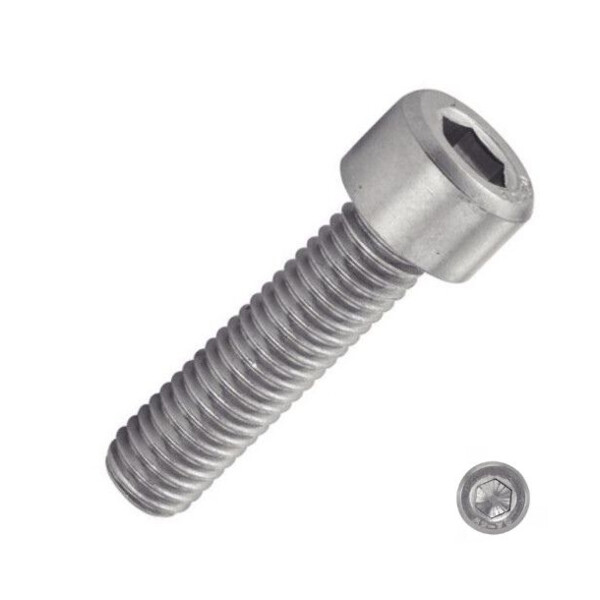 Vis métaux chc 6 pans creux inox 