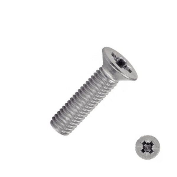 Vis métaux inox tête fraisée pozi