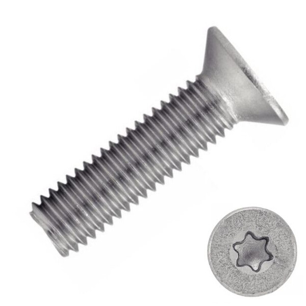 Vis metaux tf torx a2 din 965