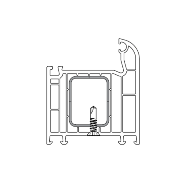 Vis pvc tête fraisée fd21 r