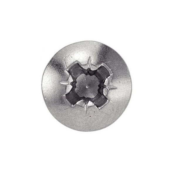 Vis tôle inox tête cylindre pozi