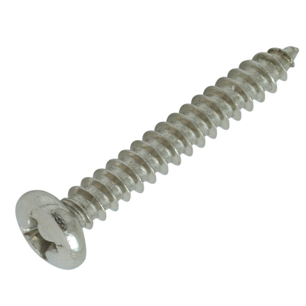 Vis tôle zinguée tête ronde cruci