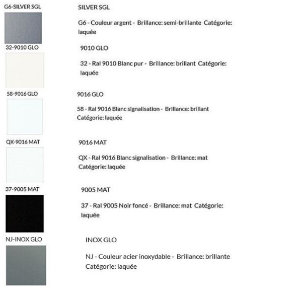 Gâche 8525a 2 vantaux