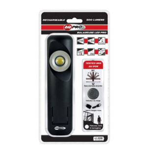 BALADEUSE RECHARGEABLE 500 LUMENS AQPRO Energy Service