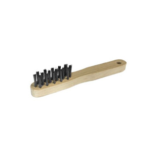BROSSE BOUGIE MANCHE BOIS LG.200 MM 3 RANGS ACIER DROIT 0,20 MM Osborn