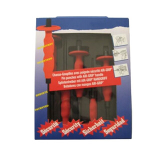 CHASSE-GOUPILLE LG CHROME-VANADIUM BRUNI POIGNEE AIR-GRIP 3-4-5-6-8MM (BTE 5) Racodon