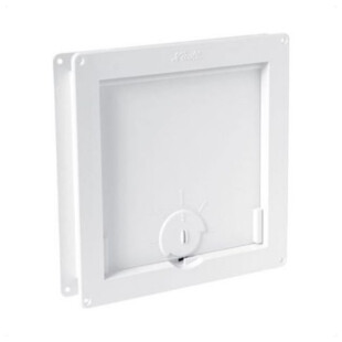 Chatière 159 x 160 mm pour petits animaux domestiques Nicoll