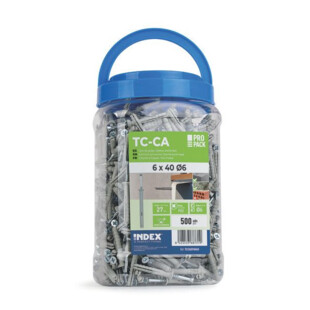 CHEVILLE PRÉMONTÉE À FRAPPER TETE FRAISEE Index Fixing Systems