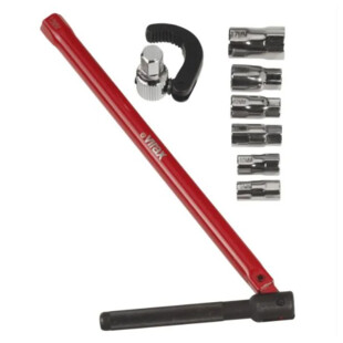 CLE ECROU ROBINET + 7 EMBOUTS + MACHOIRE Virax