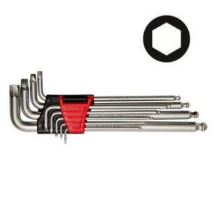 CLE MALE 6 PANS POUR EMPREINTE ABIMEE (9 PIECES) Ks Tools