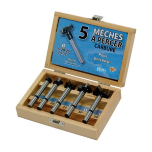 Coffret 5 mèches à façonner Isocele