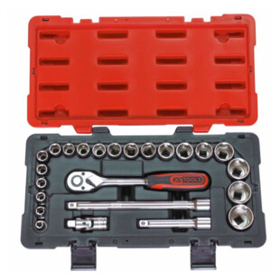 COFFRET DE DOUILLES ET ACCESSOIRES ULTIMATE® 1/2'' (23 PIECES) Ks Tools