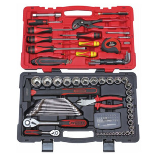 COFFRET DE DOUILLES ET ACCESSOIRES ULTIMATE® 1/4'' - 1/2'' (101 PCES) Ks Tools