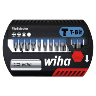 COFFRET FLIPSELECTOR 12 EMBOUTS "T" 25MM Wiha