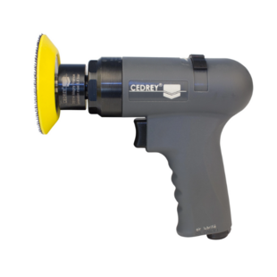 Coffret mini ponceuse orbitale revolver 50-75mm + 30 disques Cedrey