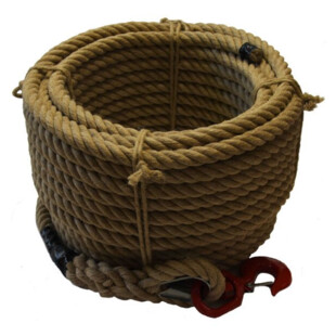 CORDE A POULIE CHANVRE Corderies Tournonaises