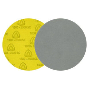 Disque abrasif extra fin sur support mousse Klingspor
