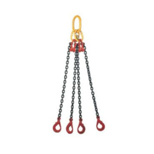 ELINGUE CHAINE GR80 4 BRINS A RACCOURCISSEUR CROCHETS AUTOMATIQUES Pms