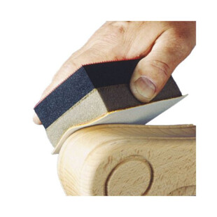 FEUILLE ABRASIVE AUTO-AGRIPPANTE 70 X 115 MM VC152 VELOUR Abrasifs Hermes Sas