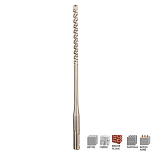 Foret SDS+ spécial huisserie Diager