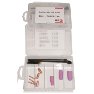 COFFRET ACCESSOIRES TIG SRL 9/20 Binzel Soudage