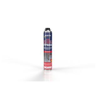 MOUSSE POLYURETHANE COUPE FEU FP 404 FIRE RETARDANT PU GUNFOAM PISTOLABLE 750ML Bostik