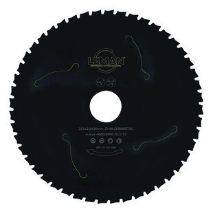 LAME CIRCULAIRE CERAMIQUE MULTI-MATERIAUX ''CERA-METAL'' LSC.E0123S Leman