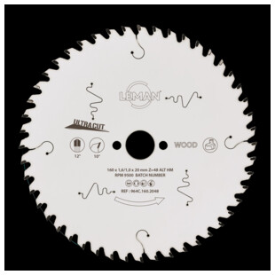 LAME CIRCULAIRE FINE BOIS MASSIF LSC.964C.W Leman