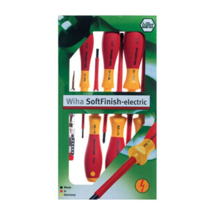 Jeu 7 tournevis fente/Phillips Wiha