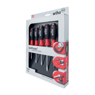 Jeu de 6 tournevis à frapper Wiha