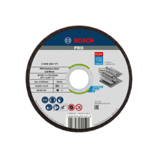 Kit 200 disques pro STD inox 125x1 + GWS750 Bosch