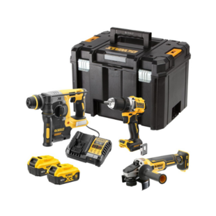 Kit perceuse DCD800 + perfo DCH273 + meuleuse DCG405 Dewalt