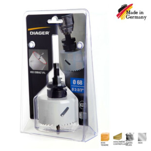 KIT SCIE CLOCHE BIM CO 8% 68MM Diager