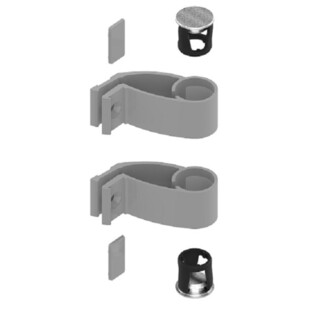 Kit Support Diva X inox Croisee Ds