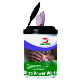 LINGETTE NETTOYANTE ULTRA POWER WIPES (BOITE DE 90) Dreumex