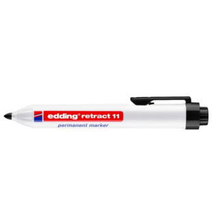 Marqueur rétractable permanent e-11 Edding