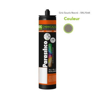 Mastic silicone Prestige colour ton métallique cart300ml Dl Chemicals